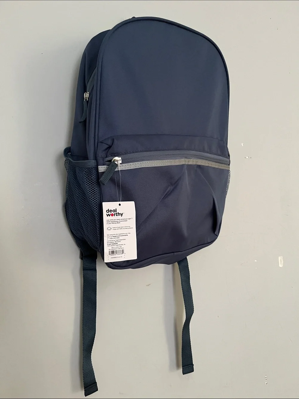 Men's Dark Blue Everyday Backpack
